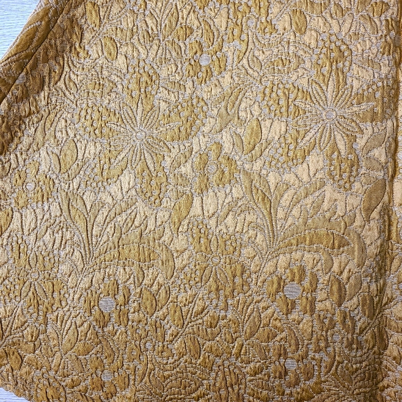 Club Monaco Yellow Jacquard Flare Mini Skirt - Picture 5 of 7